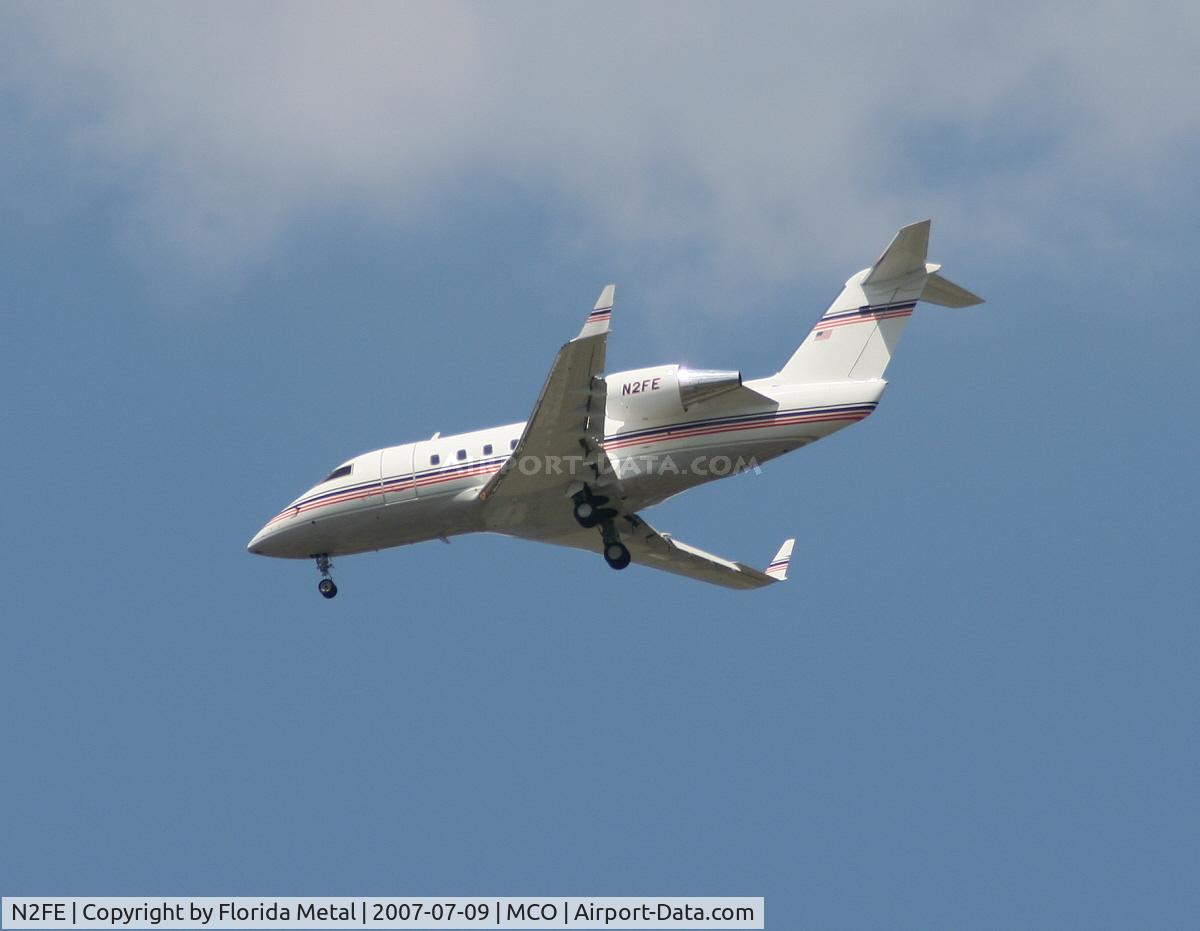 N2FE, 1991 Canadair Challenger 601-3A (CL-600-2B16) C/N 5095, CL600