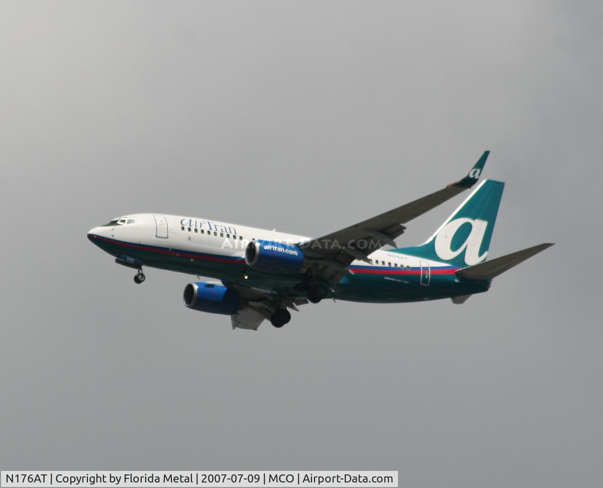 N176AT, 2005 Boeing 737-76N C/N 32654, Air Tran