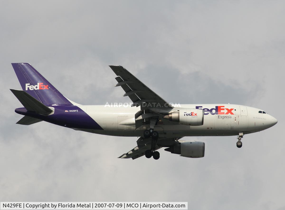 N429FE, 1985 Airbus A310-203 C/N 364, Fed Ex