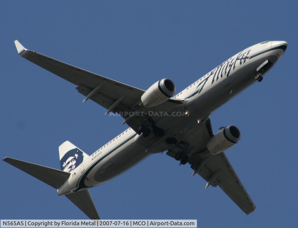 N565AS, 2006 Boeing 737-890 C/N 35181, Alaska