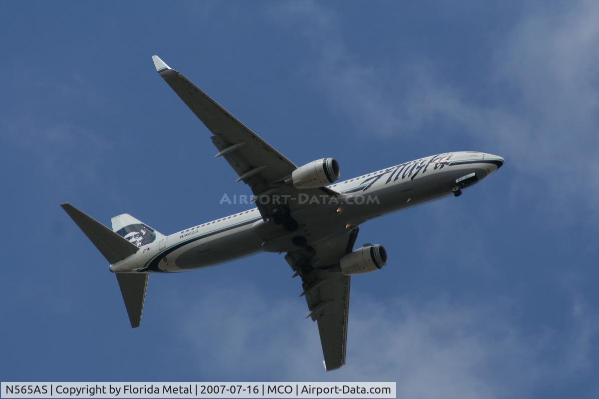 N565AS, 2006 Boeing 737-890 C/N 35181, Alaska