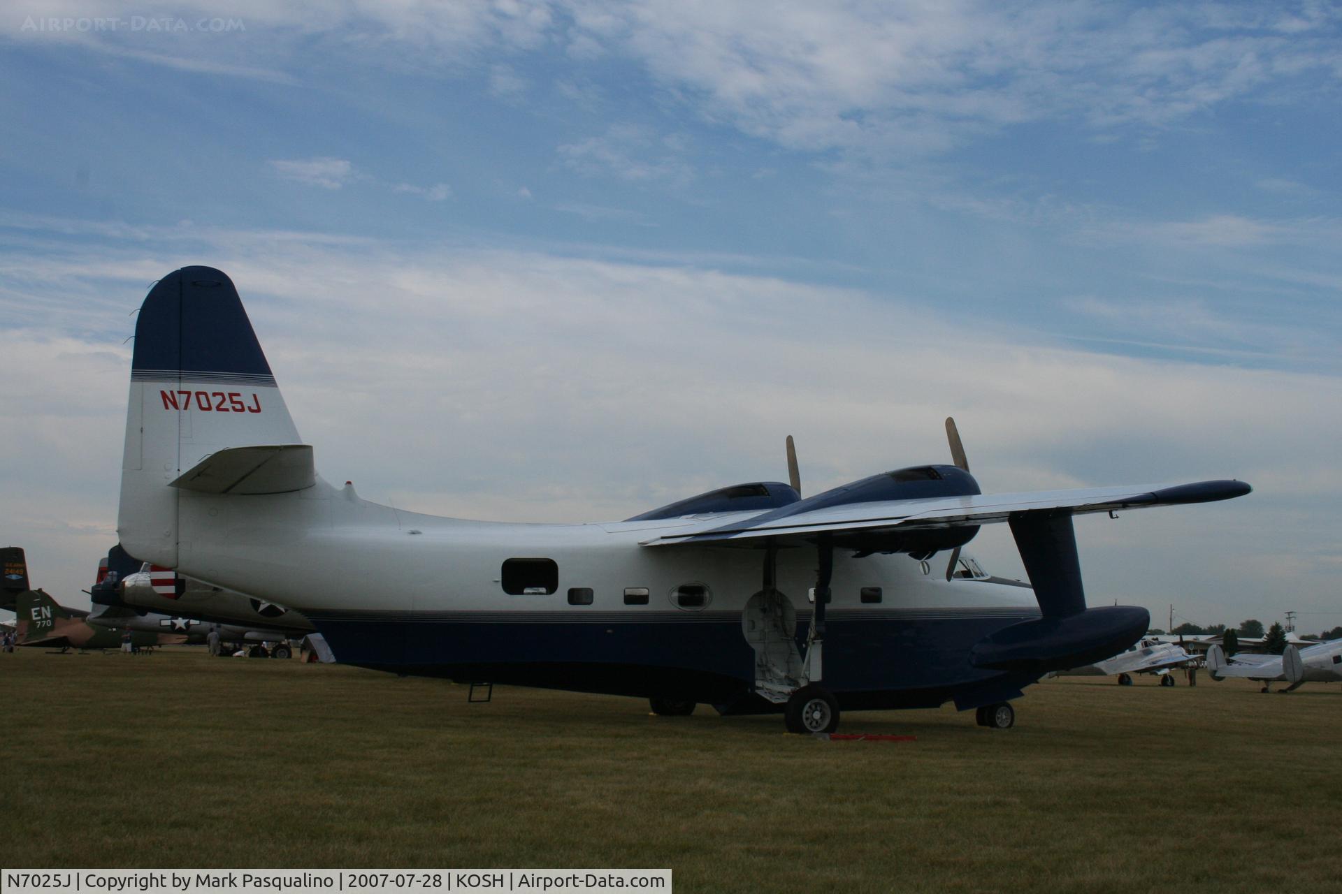 N7025J, 1953 Grumman UF-1/HU-16 C/N G-293, Grumman HU-16