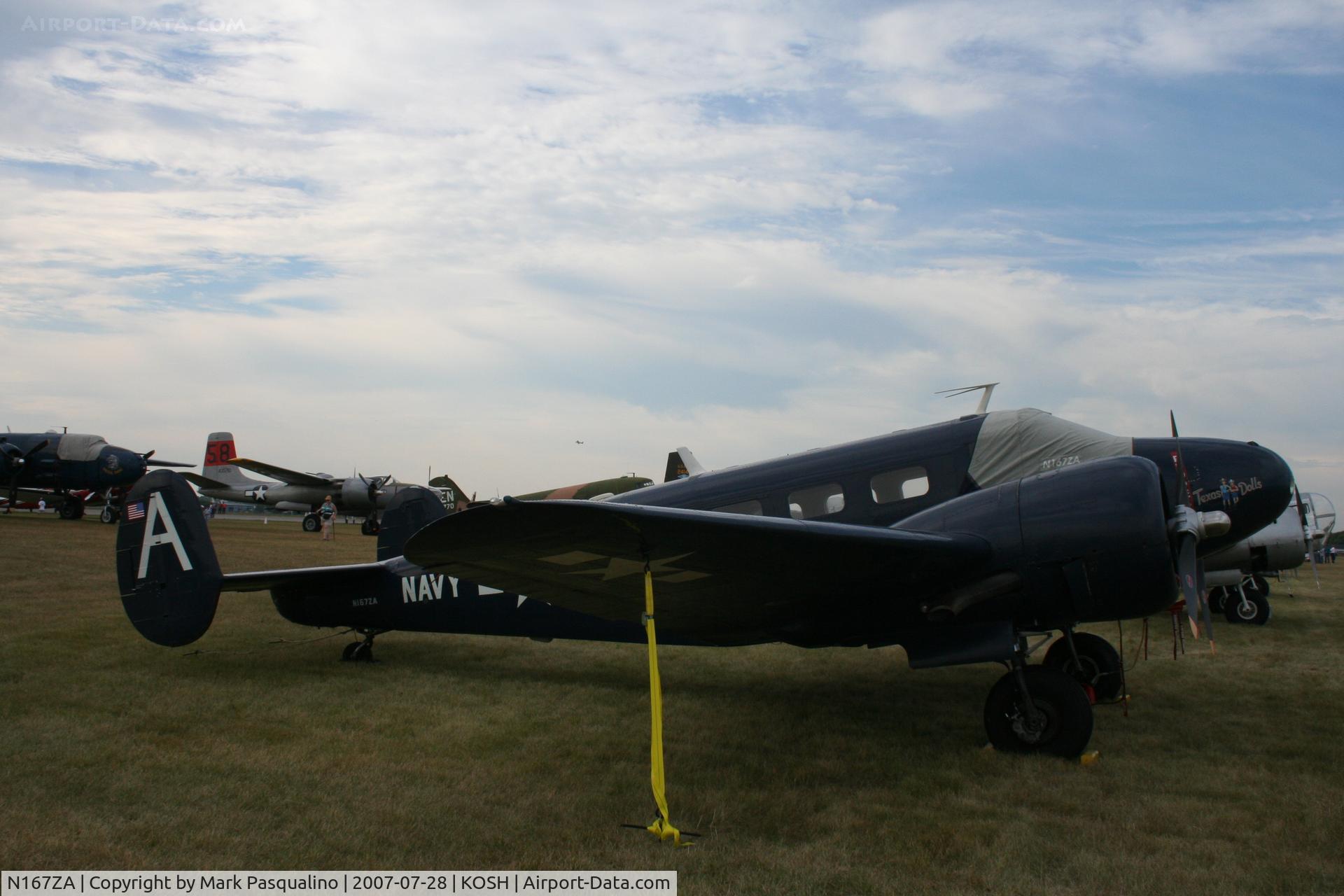 N167ZA, 1954 Beech C-45H Expeditor C/N AF-692, Beech C-45H