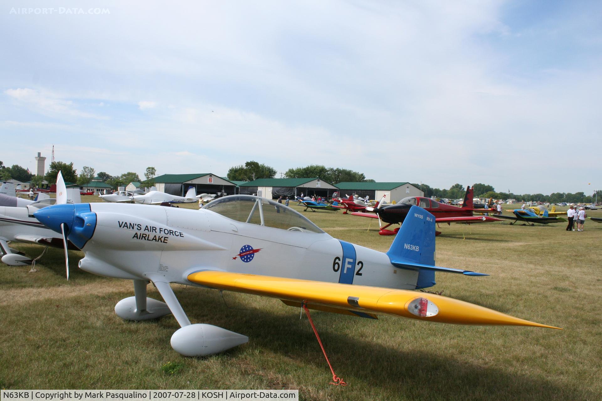 N63KB, 2006 Vans RV-4 C/N 2460, RV-4