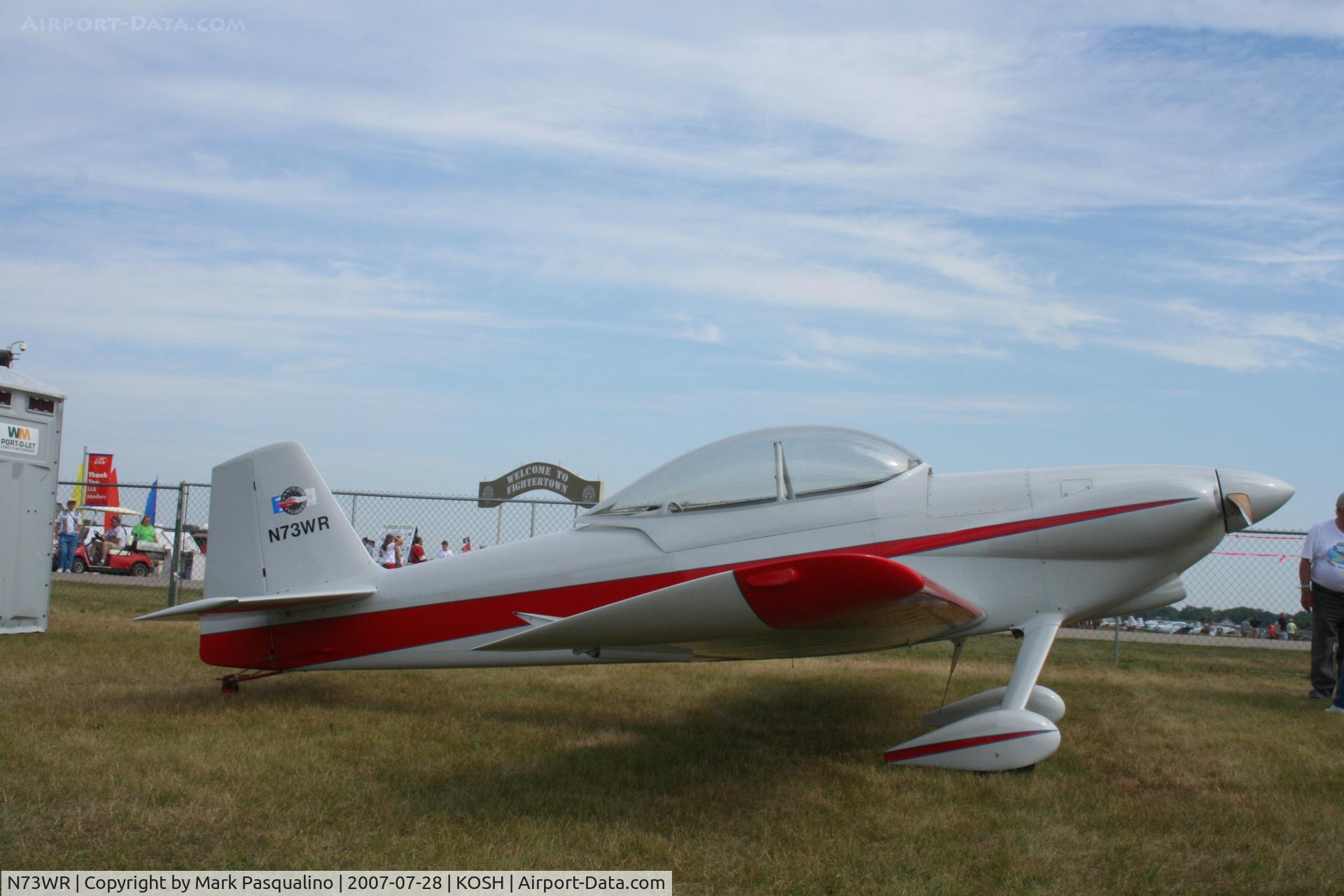 N73WR, 1997 Vans RV-4 C/N 1272, RV-4