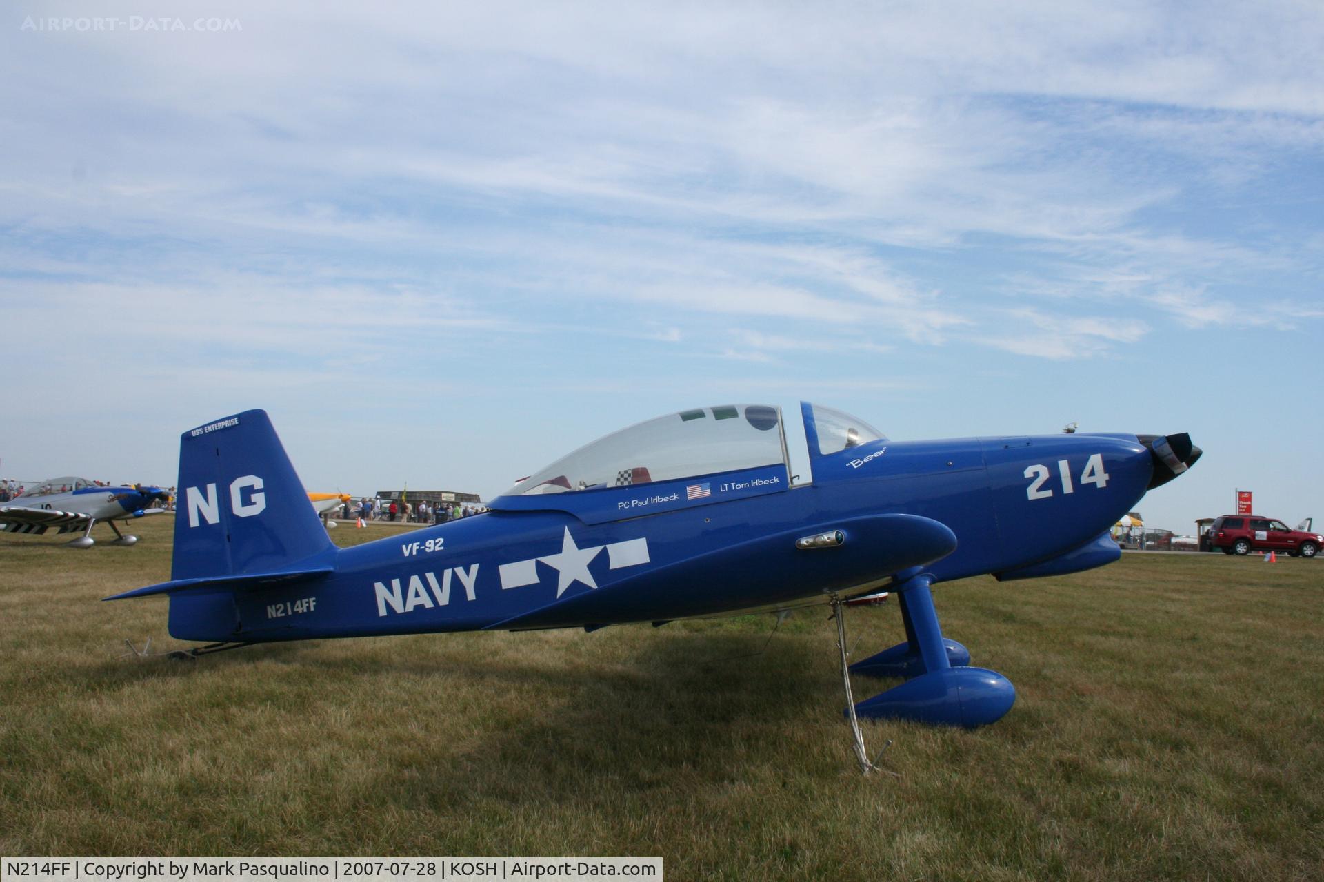 N214FF, Vans RV-8 C/N 80687, RV-8
