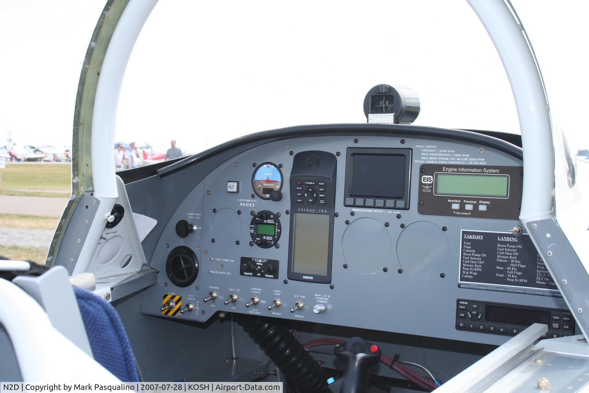 N2D, 2005 Vans RV-8A C/N 80583, RV-8A