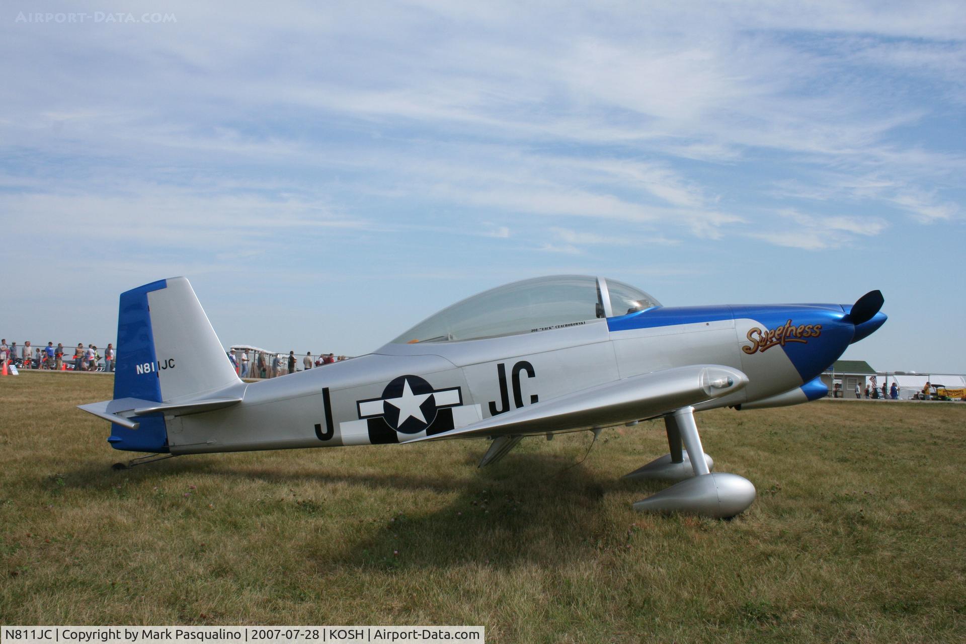 N811JC, Vans RV-8 C/N 80125, RV-8