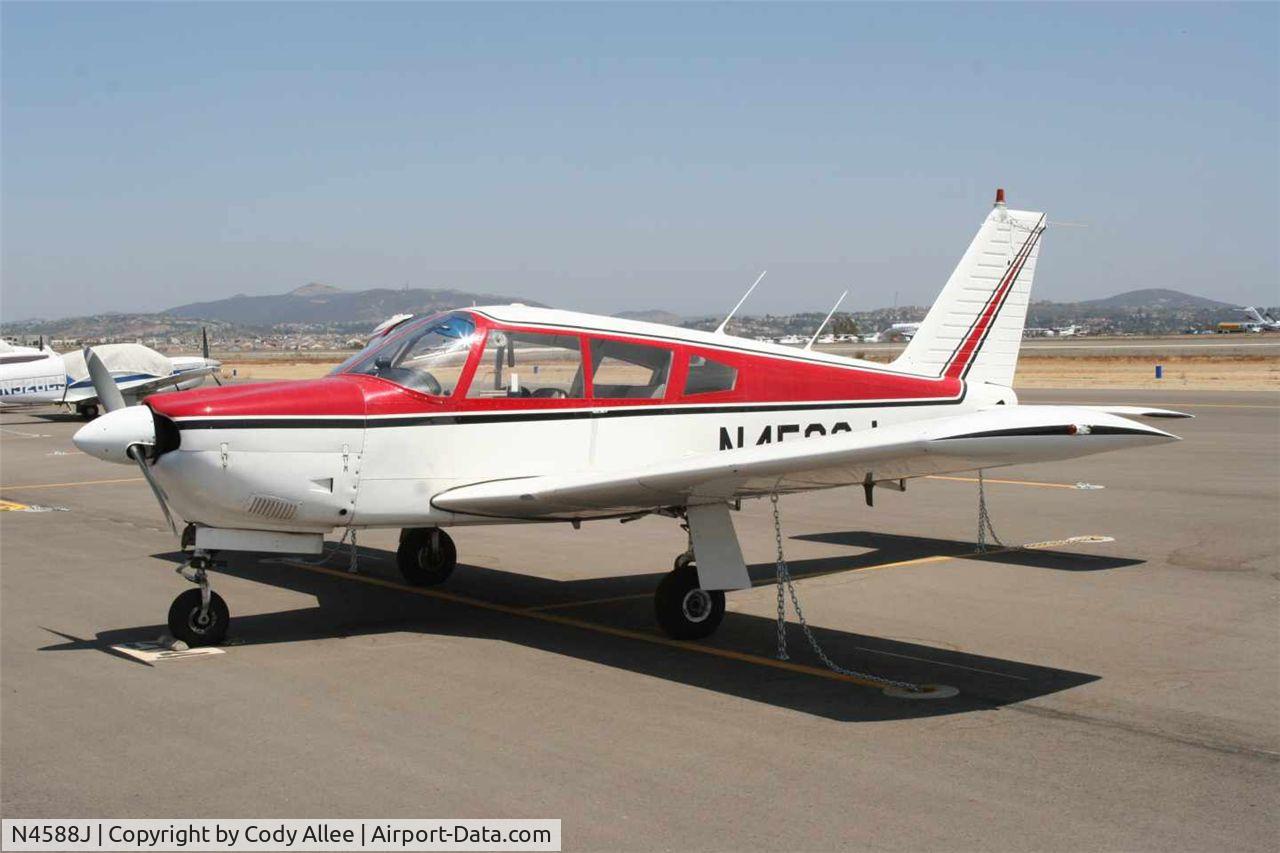 N4588J, 1968 Piper PA-28R-180 Cherokee Arrow C/N 28R-30459, Vista, CA
