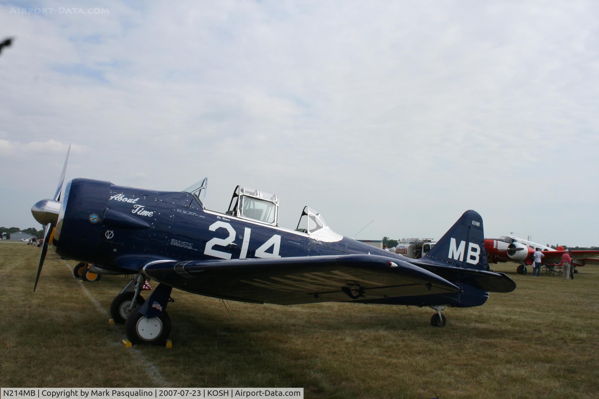 N214MB, North American SNJ-5B Texan C/N 43732, North American SNJ-5