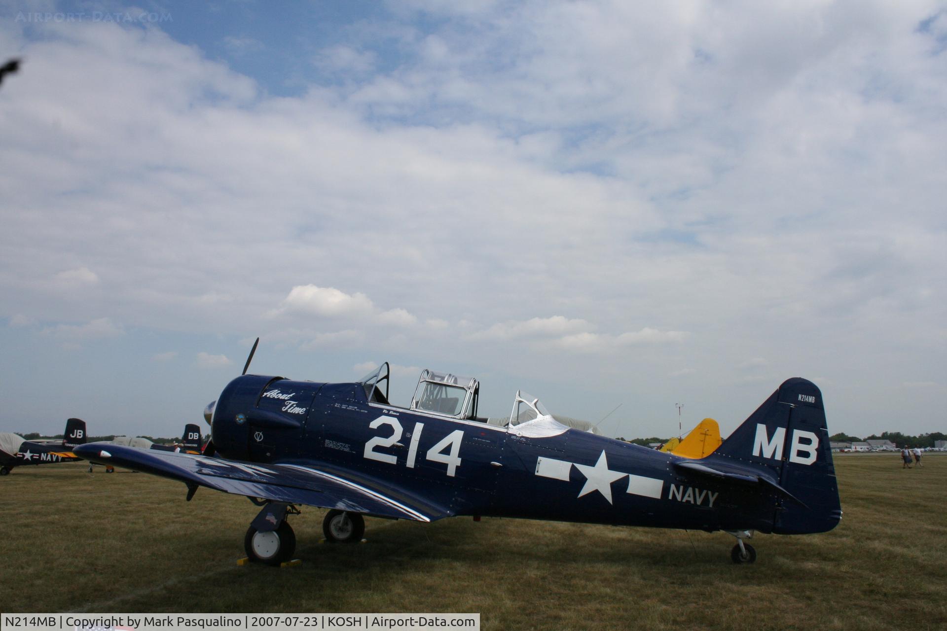 N214MB, North American SNJ-5B Texan C/N 43732, North American SNJ-5