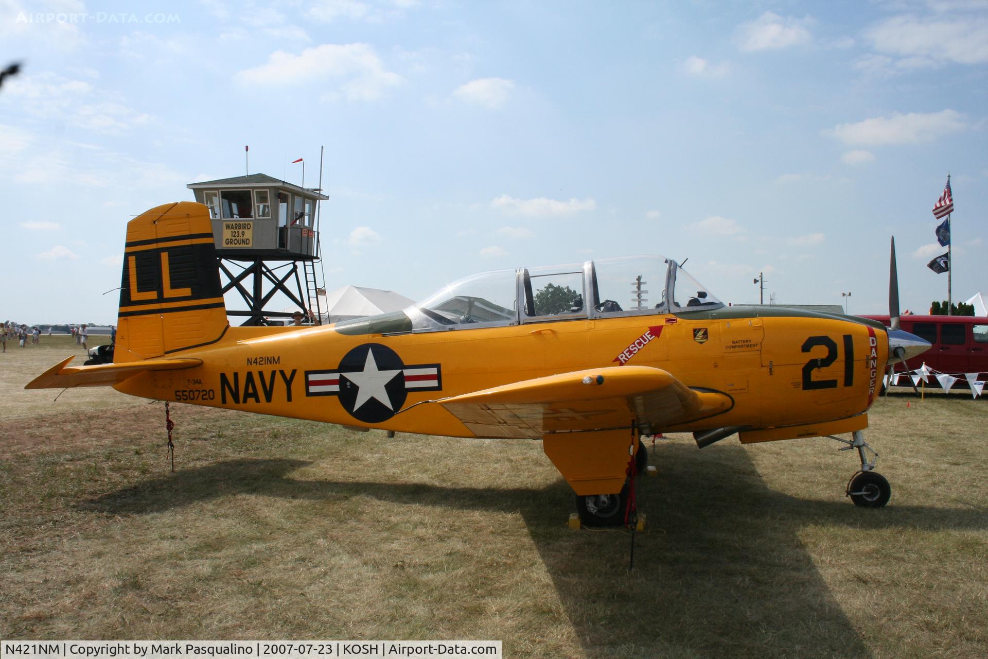 N421NM, 1961 Beech A45 C/N G-720, Beech T-34A