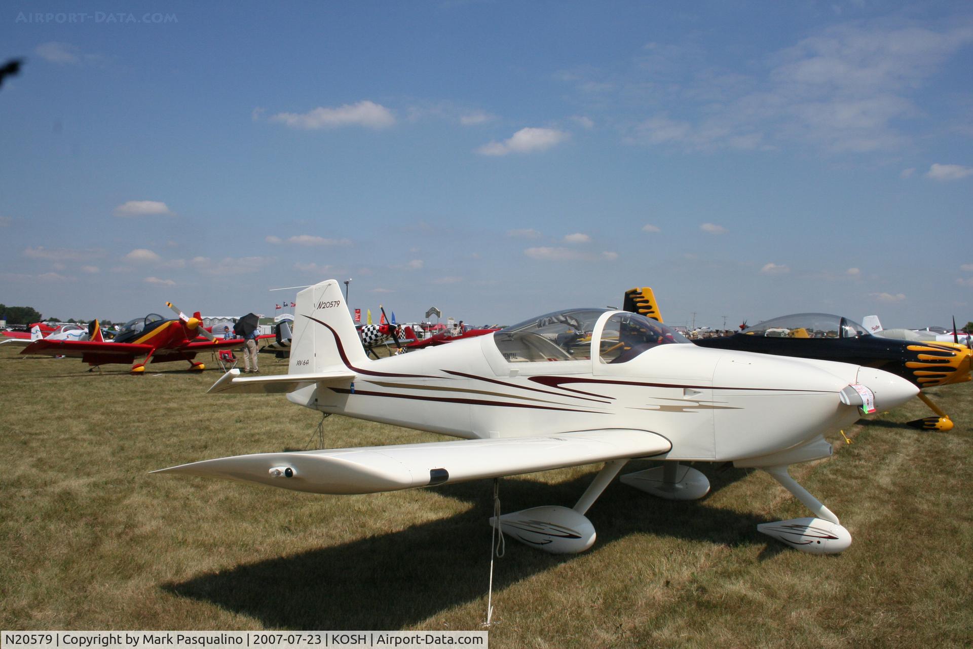 N20579, 2003 Vans RV-6A C/N 23326, RV-6A