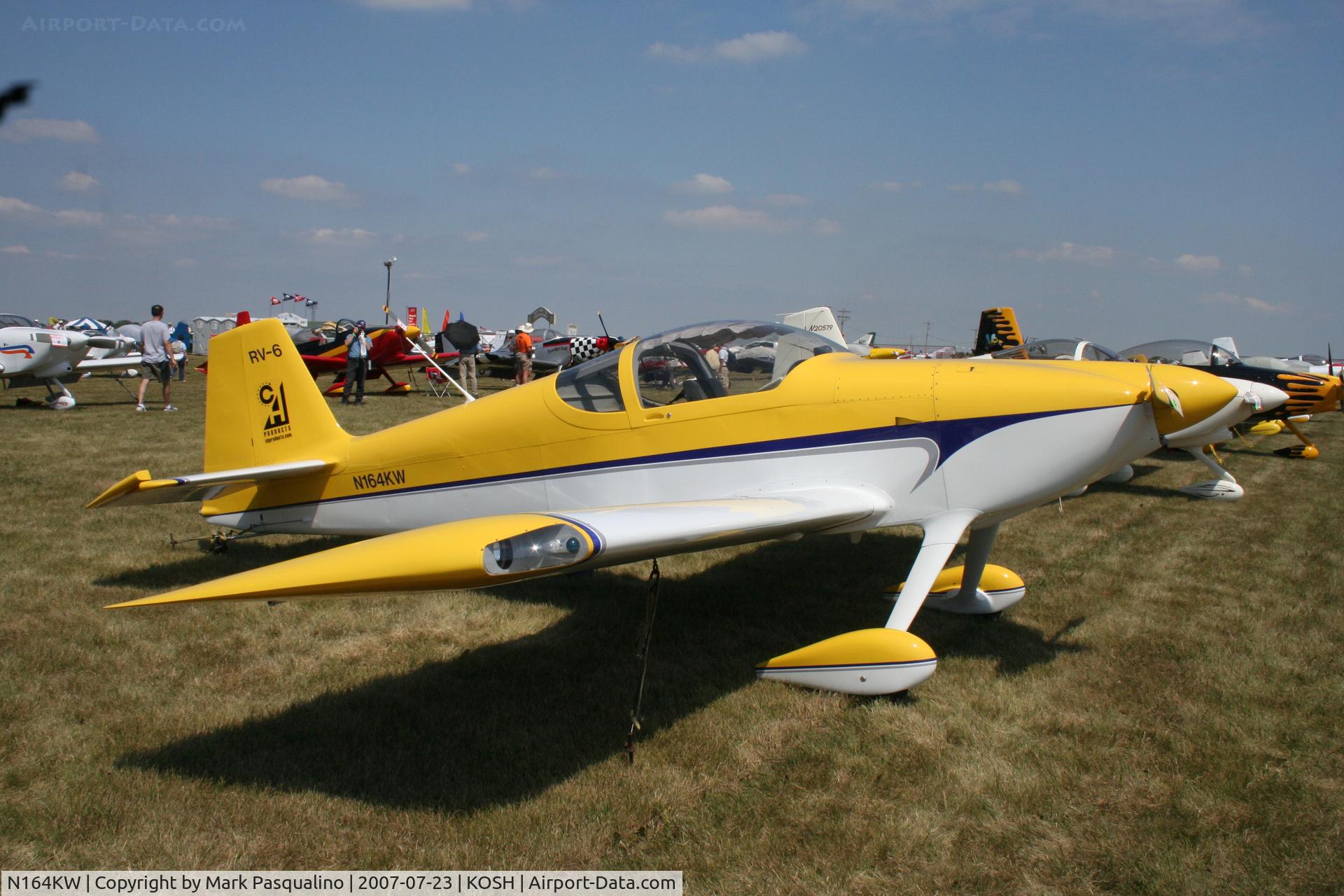 N164KW, 2002 Vans RV-6 C/N 20080, RV-6