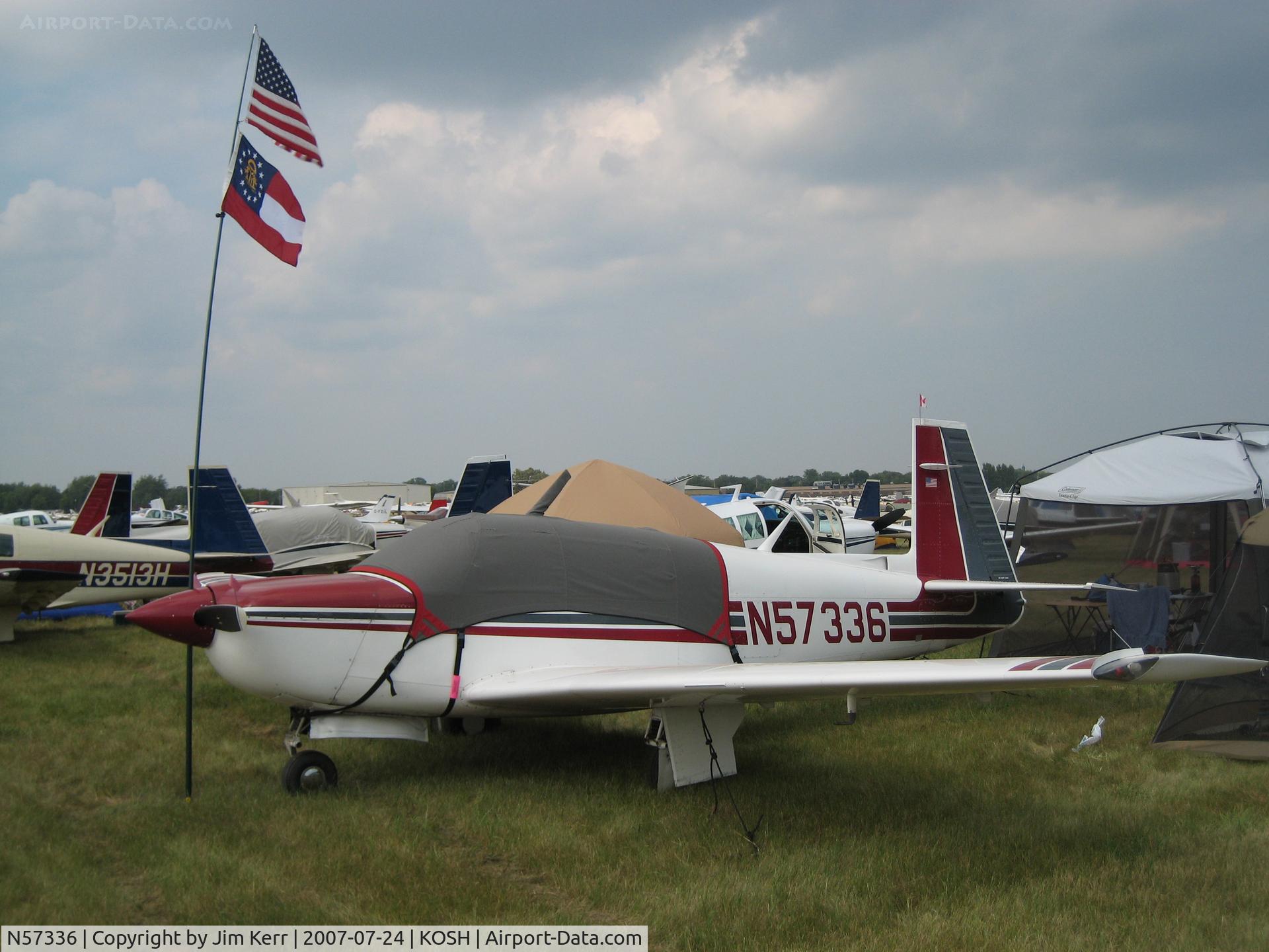 N57336, 1984 Mooney M20J 201 C/N 24-1441, EAA AirVenture Oshkosh 2007