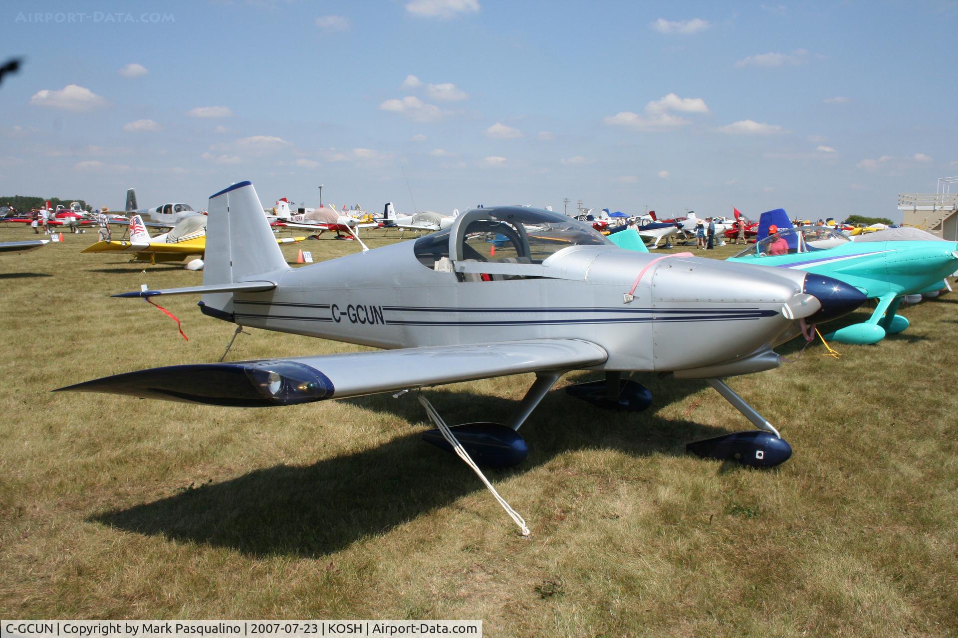 C-GCUN, 1998 Vans RV-6A C/N 23422, RV-6A