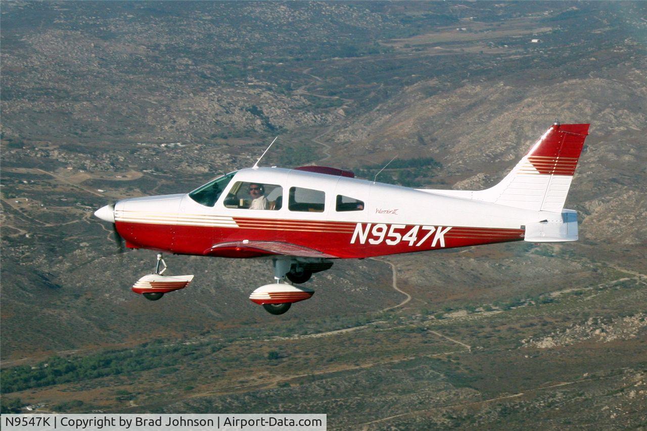 N9547K, 1976 Piper PA-28-151 C/N 28-7615211, Murrieta, CA