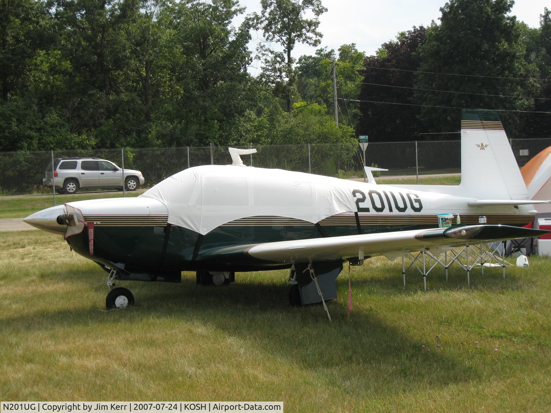 N201UG, 1977 Mooney M20J 201 C/N 24-0369, EAA AirVenture Oshkosh 2007