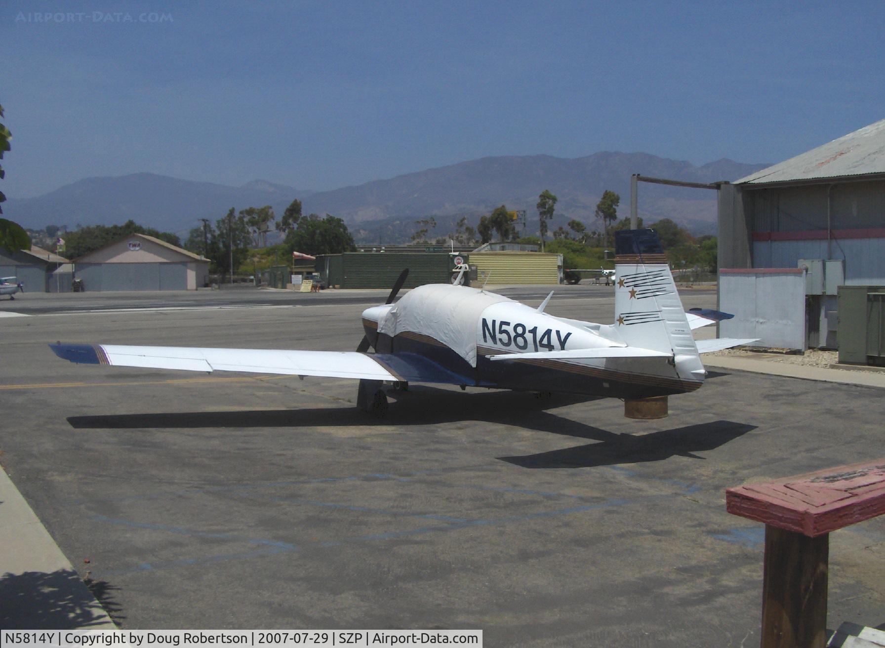 N5814Y, 1985 Mooney M20J 201 C/N 24-1572, 1985 Mooney M20J 201, Lycoming IO-360 A&C 200 Hp