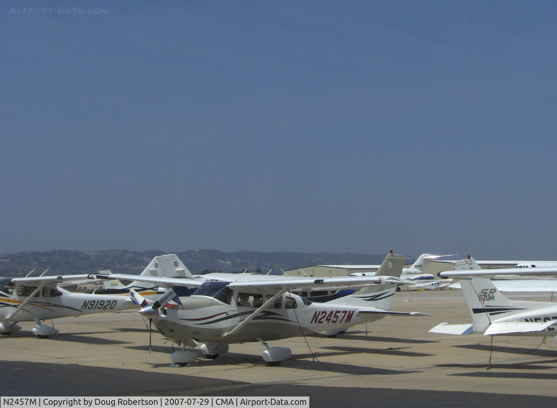 N2457M, 2006 Cessna T206H Turbo Stationair C/N T20608594, 2006 Cessna T206H, TURBO STATIONAIR TC, Lycoming TIO-540-AJ1A 310 Hp