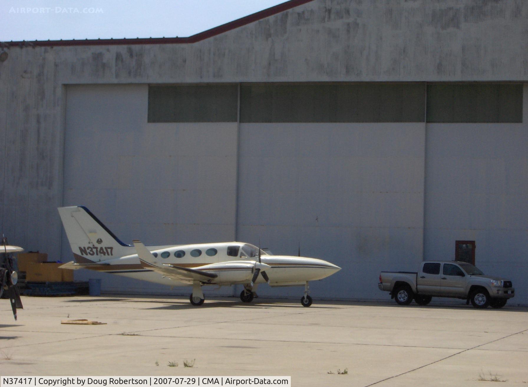 N37417, 1977 Cessna 421C Golden Eagle C/N 421C0344, 1977 Cessna 421C GOLDEN EAGLE, two Continental GTSIO-520-F-K 435 Hp each at 3,400 rpm