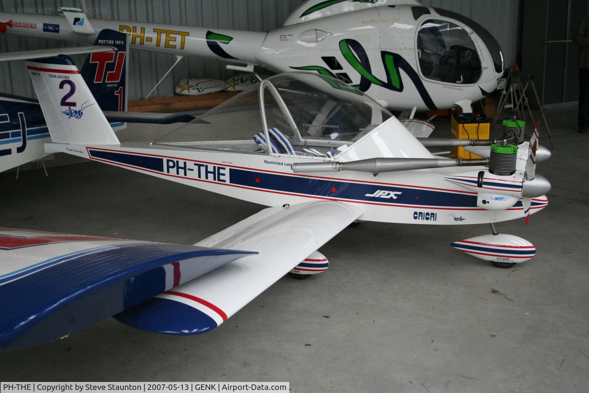 PH-THE, Colomban MC-15 Cri-Cri (Cricket) C/N NVAV-131, Taken on an Aeroprint tour @ Genk