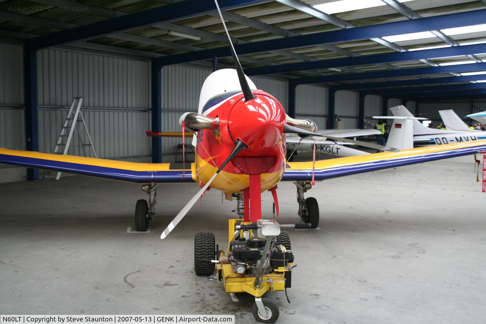 N60LT, 1999 Pilatus PC-7 C/N 615, Taken on an Aeroprint tour @ Genk