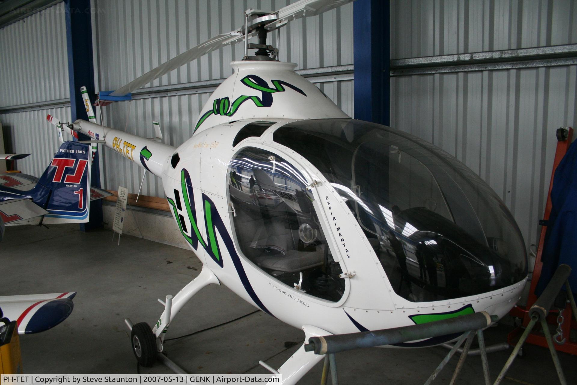 PH-TET, Rotorway Exec 162F C/N 6110, Taken on an Aeroprint tour @ Genk