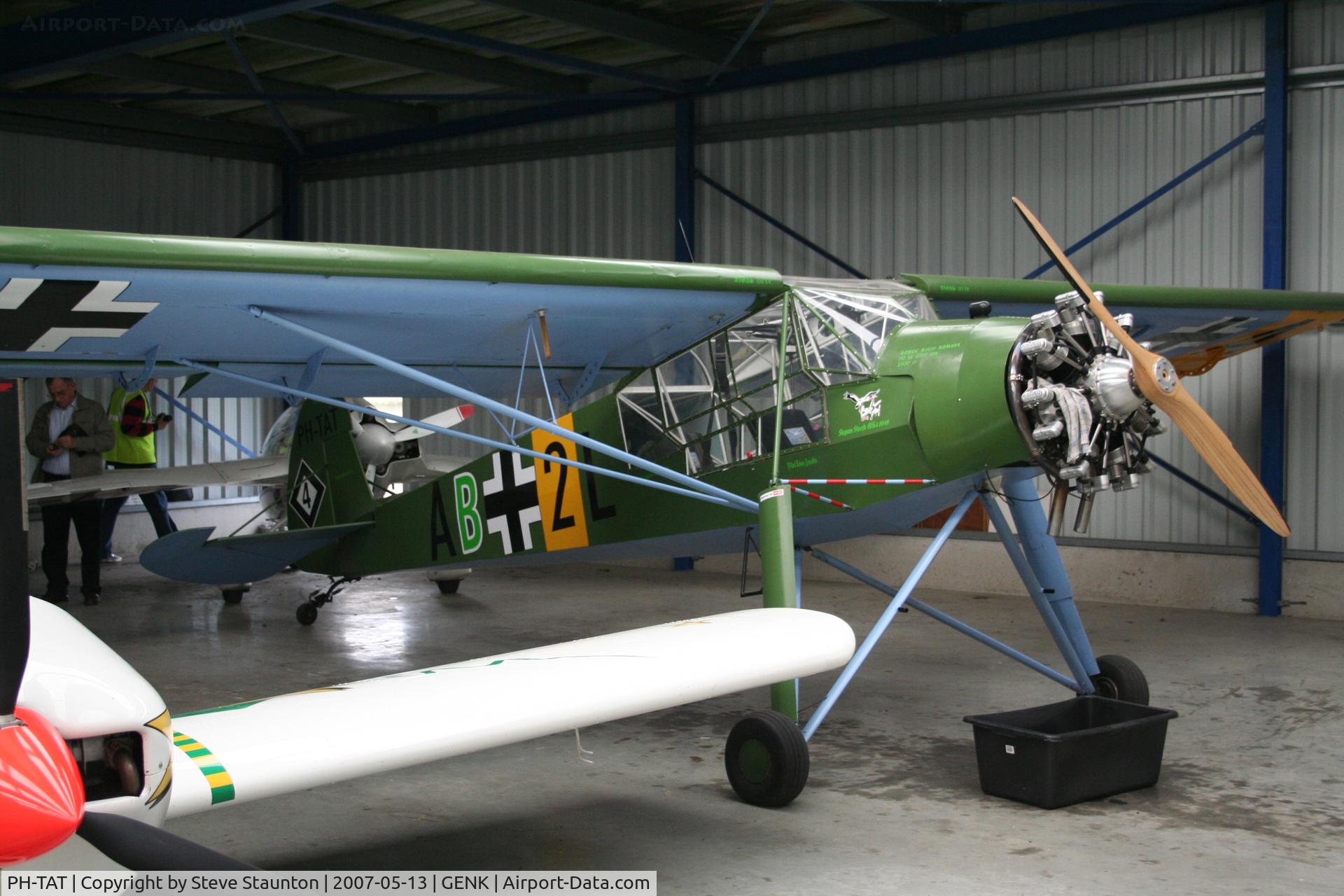 PH-TAT, Slepcev Storch Mk.4 C/N 0049, Taken on an Aeroprint tour @ Genk