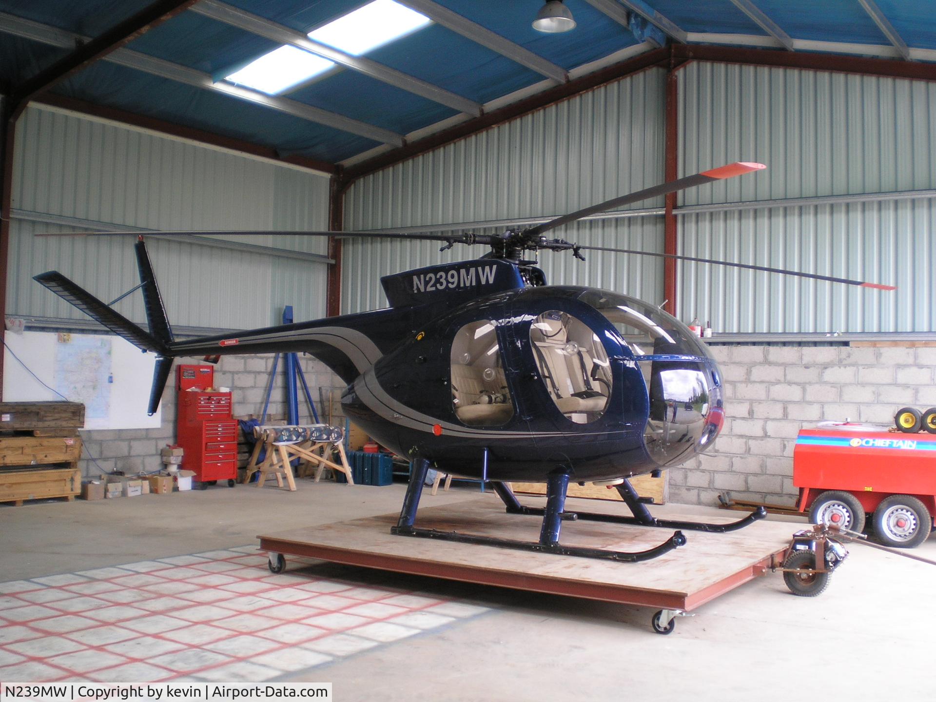 N239MW, Hughes 369HS C/N 110288-S, This aircraft is now in Ireland