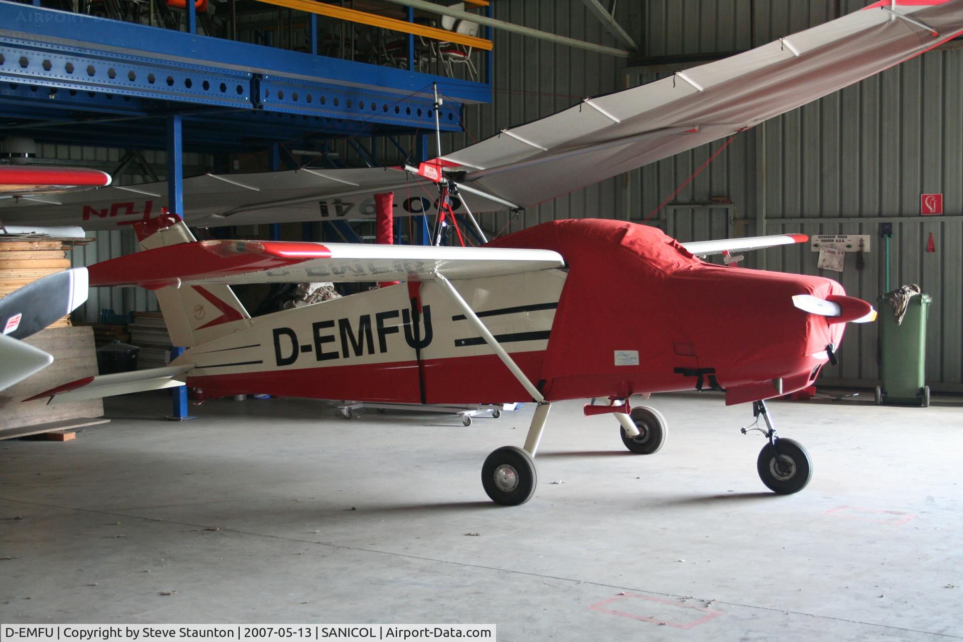 D-EMFU, 1965 Bolkow Bo-208C Junior C/N 574, Taken on an Aerporint tour @ Sanicol