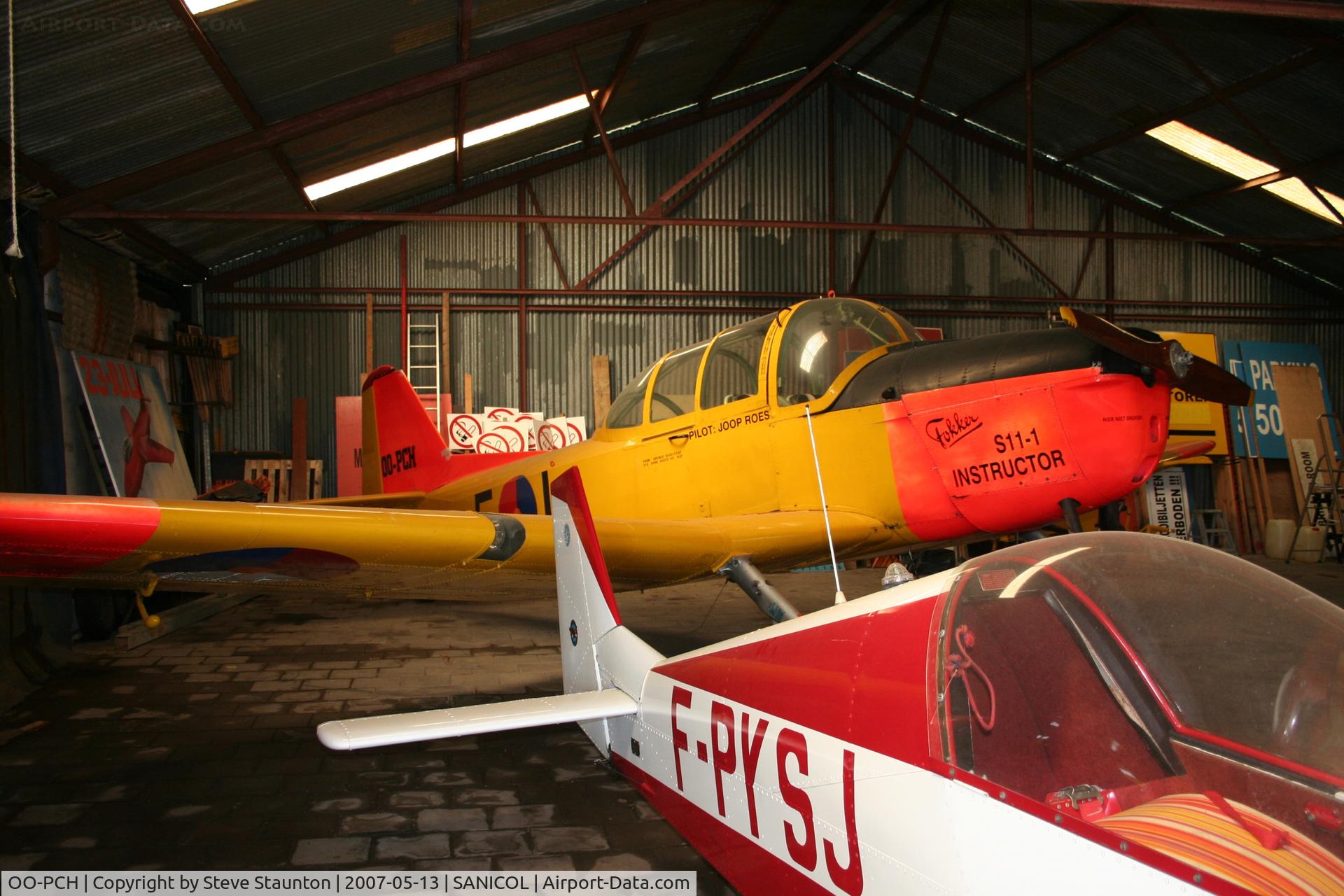 OO-PCH, Fokker S.11-1 Instructor C/N 6199, Taken on an Aerporint tour @ Sanicol