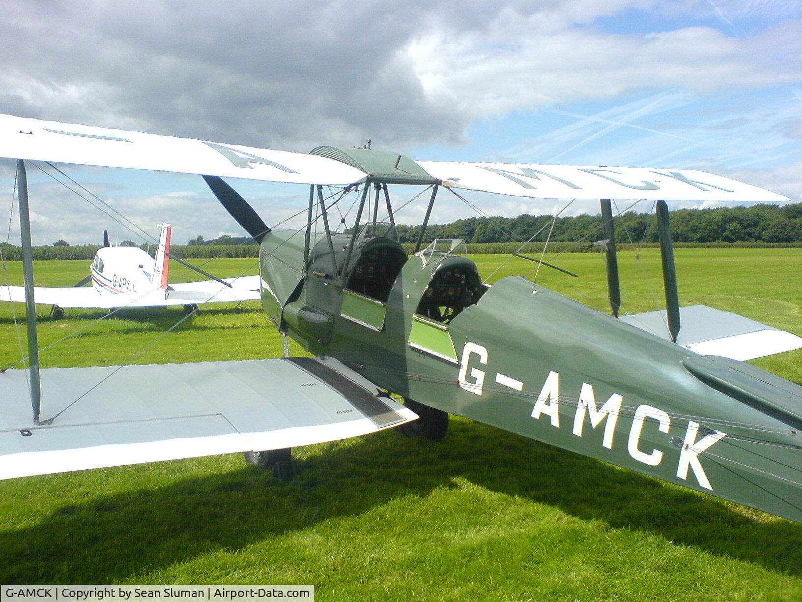 G-AMCK, 1941 De Havilland DH-82A Tiger Moth II C/N 84641, Side of Aircraft