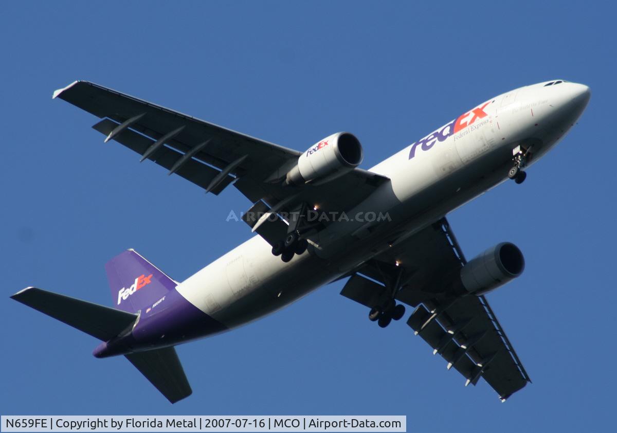 N659FE, 1995 Airbus A300F4-605R C/N 757, Fed Ex