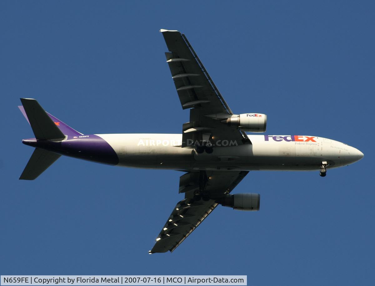 N659FE, 1995 Airbus A300F4-605R C/N 757, Fed Ex