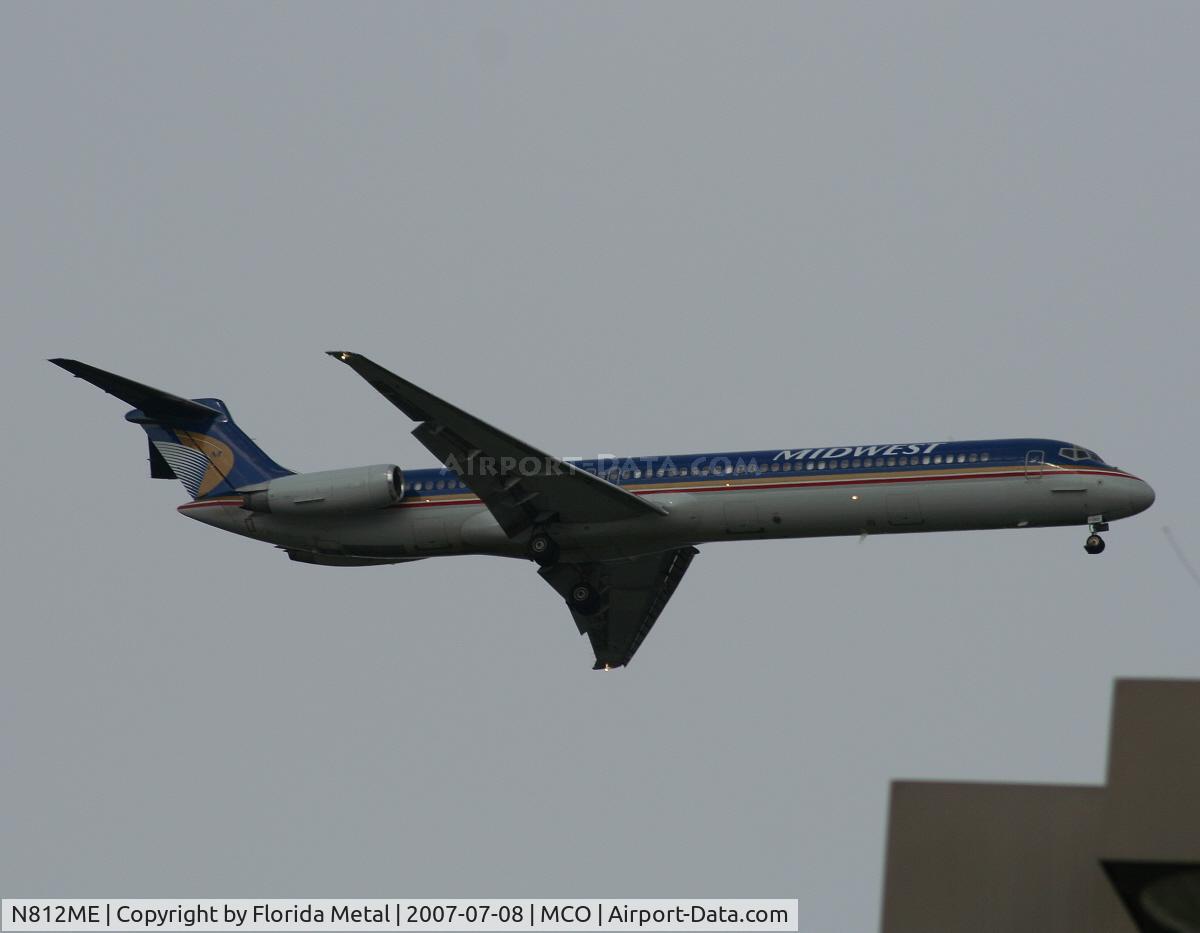 N812ME, 1981 McDonnell Douglas MD-81 (DC-9-81) C/N 48006, Midwest