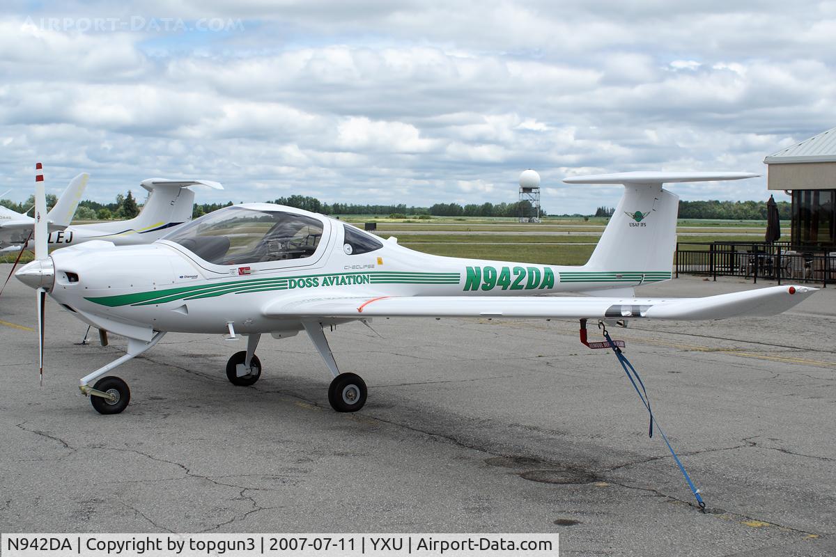 N942DA, 2007 Diamond DA-20C-1 Eclipse C/N C0442, Waiting for delivery.