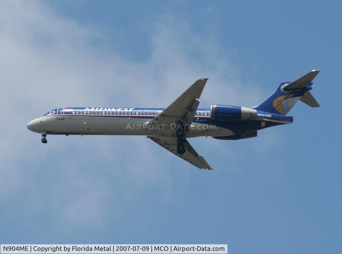 N904ME, 2003 Boeing 717-2BL C/N 55168, Midwest