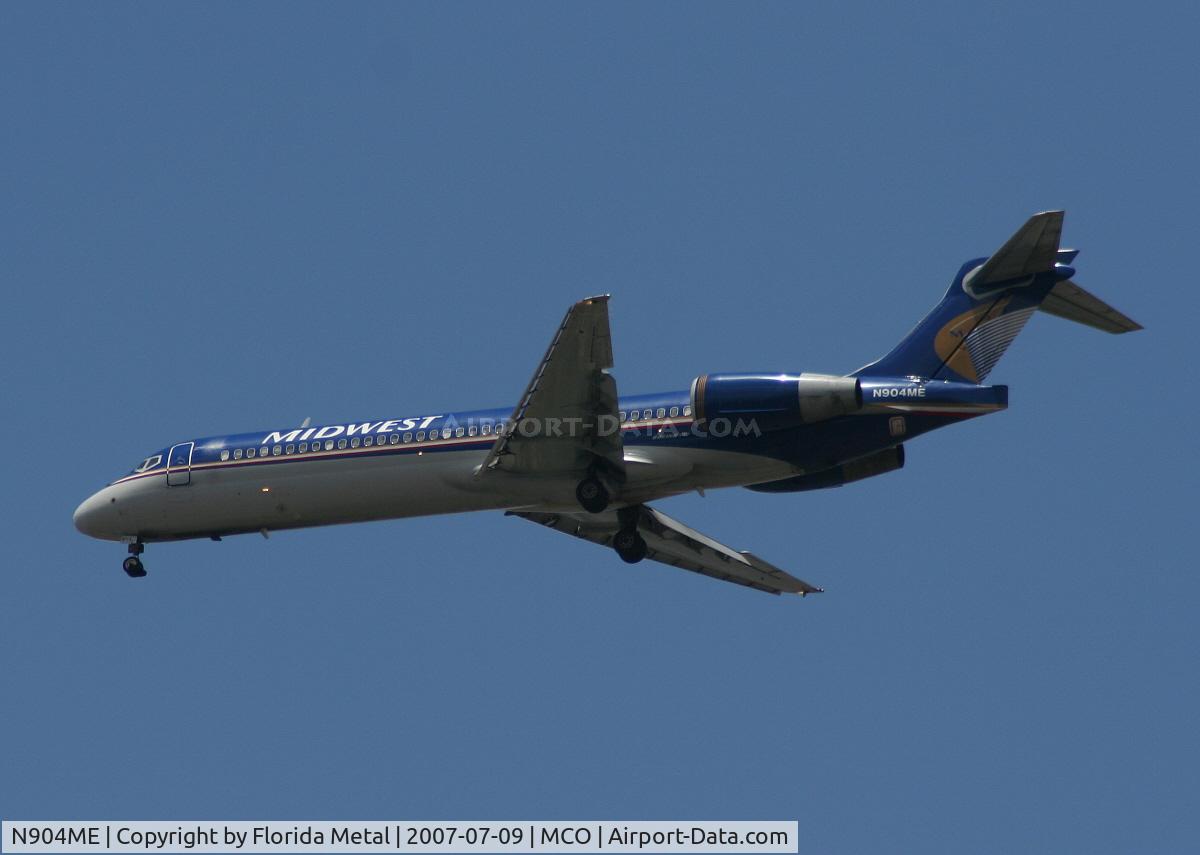 N904ME, 2003 Boeing 717-2BL C/N 55168, Midwest