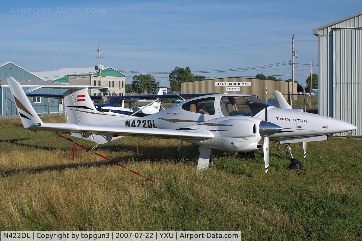 N422DL, 2005 Diamond DA-42 Twin Star C/N 42.L002, New Experimental DA-42-380 with Lycoming engines.