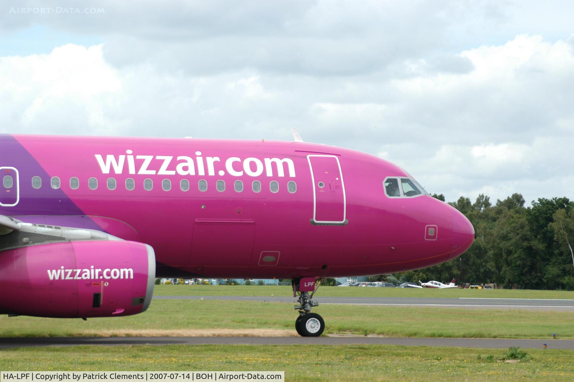HA-LPF, 2002 Airbus A320-233 C/N 1834, WIZZAIR AND FINALLY THE FRONT BIT