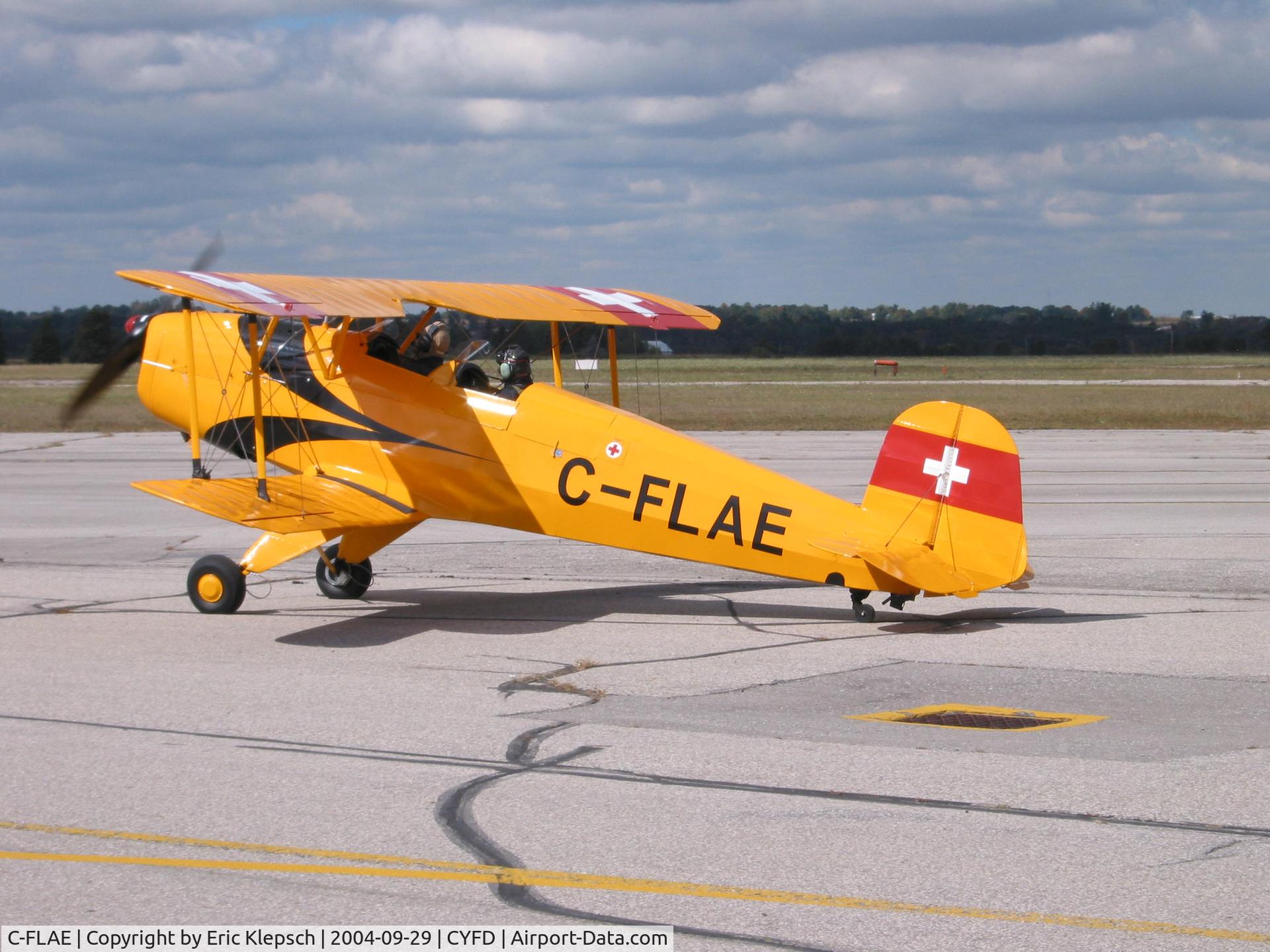 C-FLAE, 2003 CASA 1-131E Jungmann 2000 C/N 439, C-FLAE CYFD 2004 09 29
