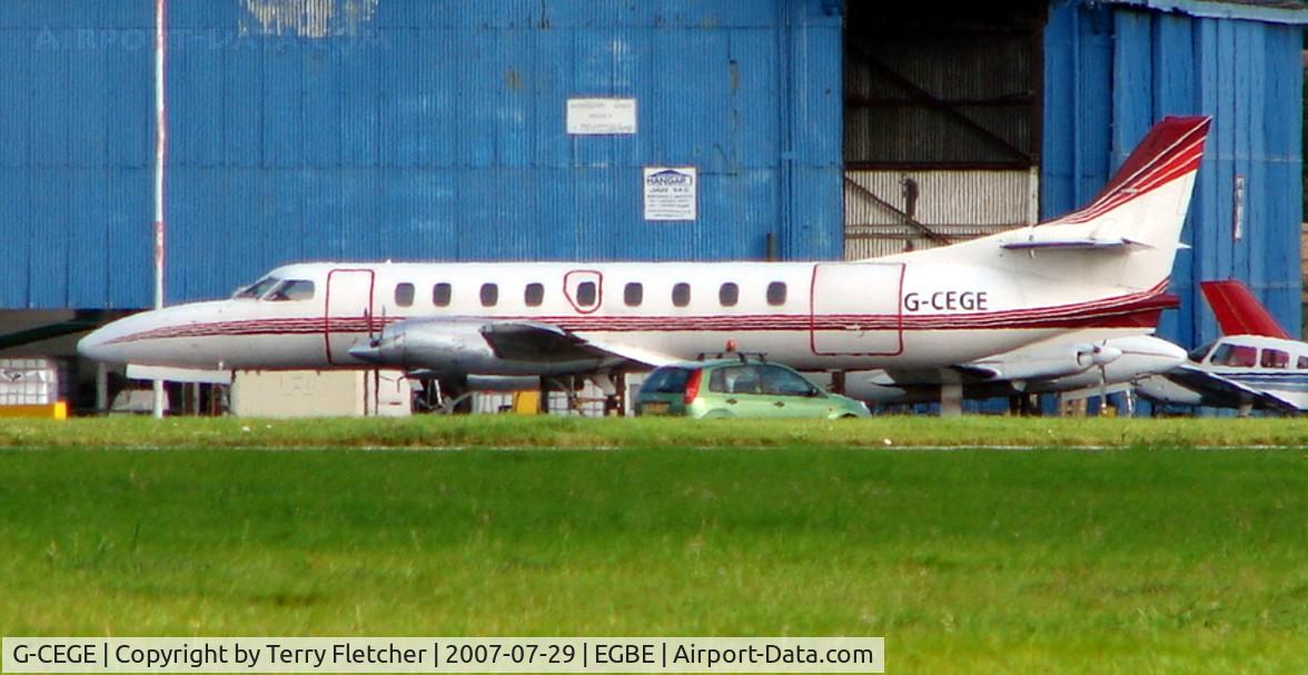 G-CEGE, 1978 Swearingen SA-226TC Metro II C/N TC-258, SA226-TC formerley OY-NPA