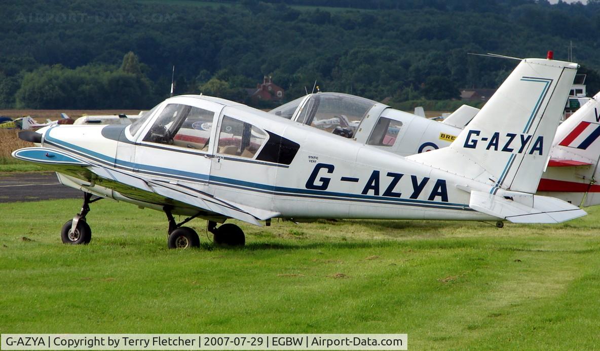 G-AZYA, 1964 Gardan GY-80-160 Horizon C/N 57, early Sunday morning at Wellesborne Mountford