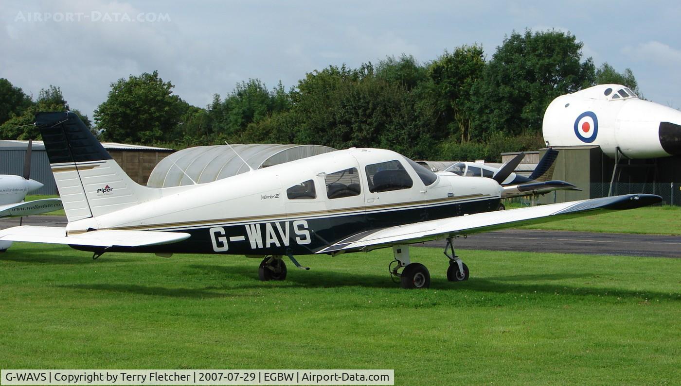 G-WAVS, 1998 Piper PA-28-161 Cherokee Warrior III C/N 28-42035, early Sunday morning at Wellesborne Mountford