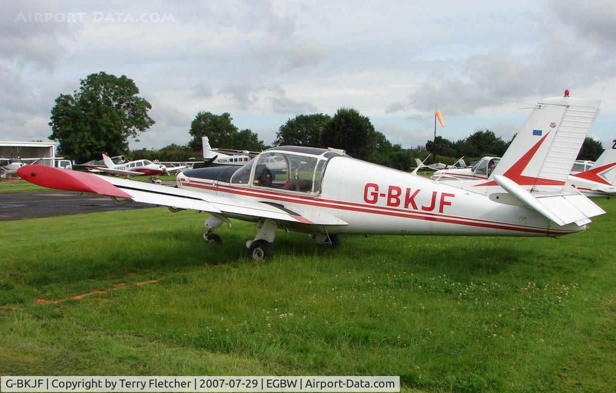 G-BKJF, 1973 Socata MS-880B Rallye Club C/N 2300, early Sunday morning at Wellesborne Mountford