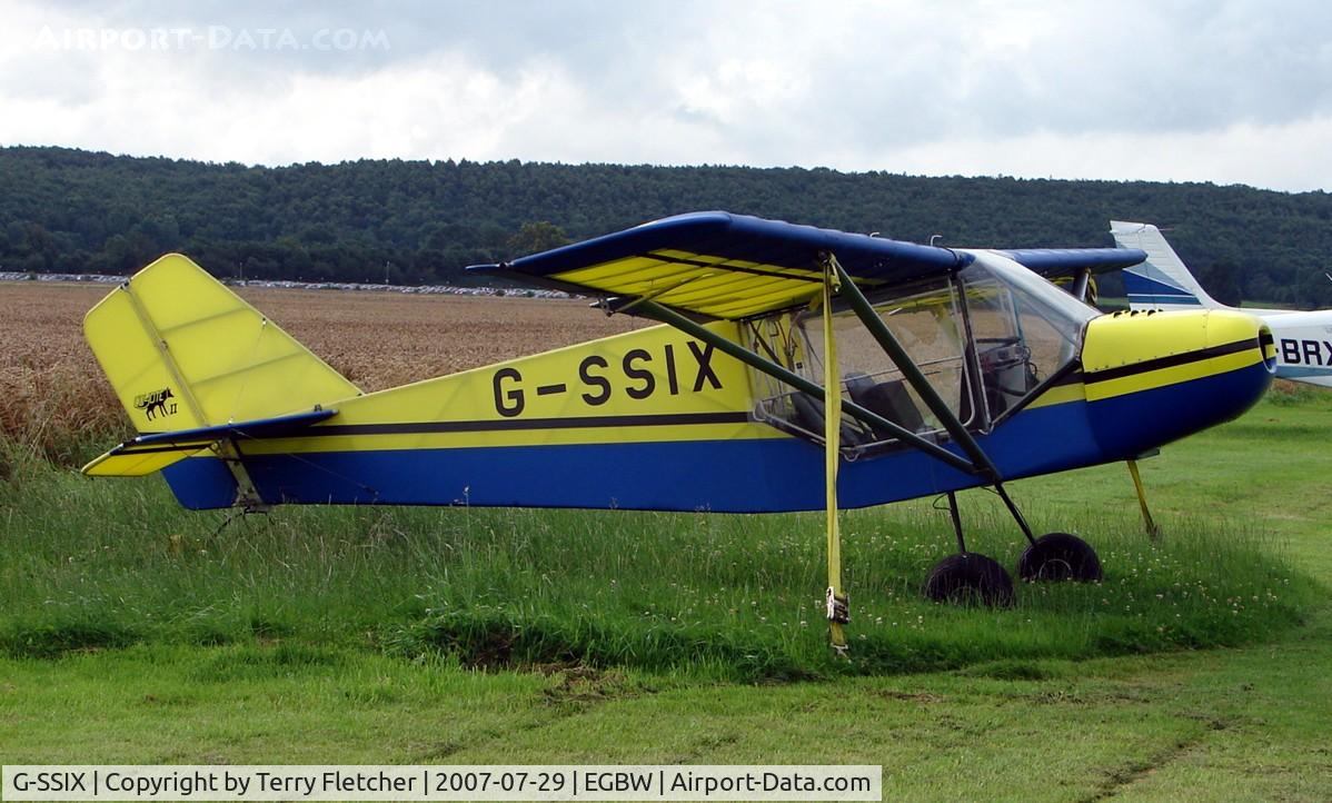 G-SSIX, 1995 Rans S-6-116 Coyote II C/N PFA 204A-12749, early Sunday morning at Wellesborne Mountford