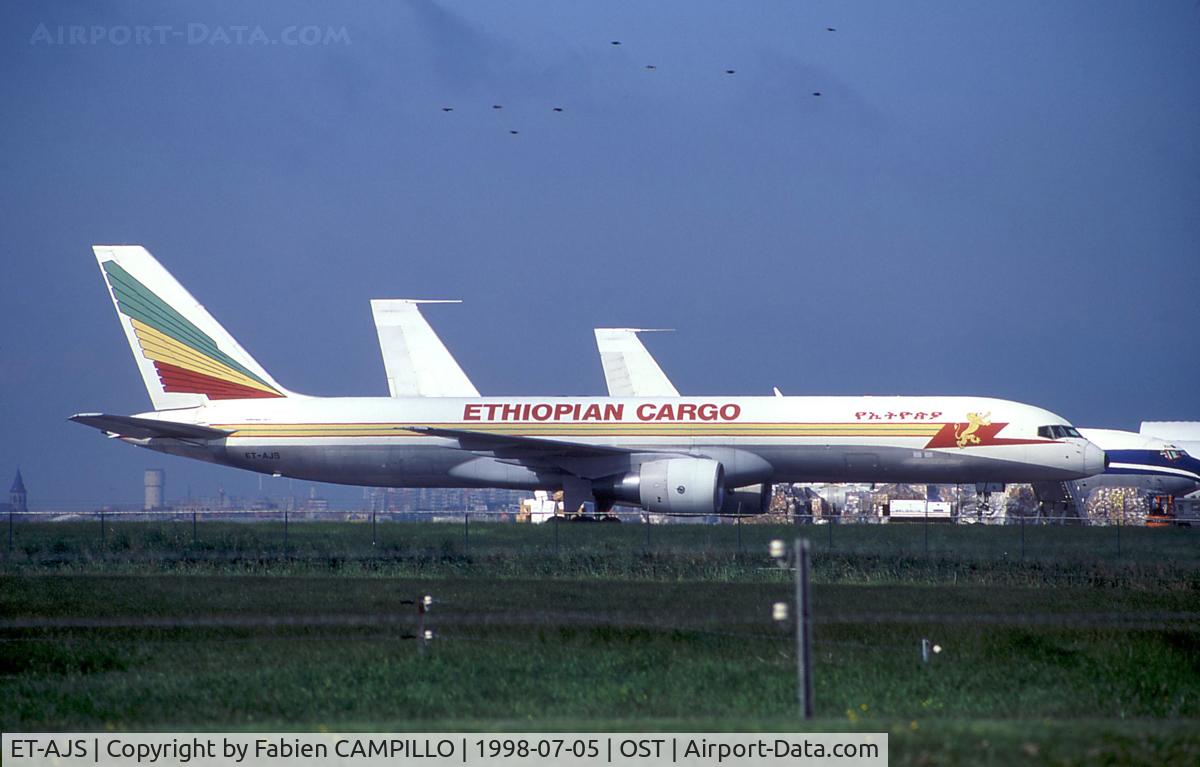 ET-AJS, 1990 Boeing 757-260/PF C/N 24845/300, Ethiopian Cargo