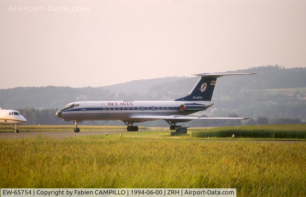 EW-65754, 1979 Tupolev Tu-134A-3 C/N 62154, Belavia