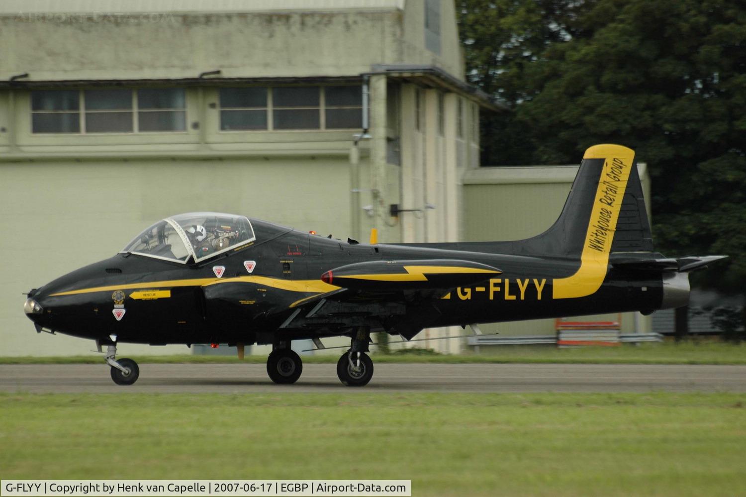 G-FLYY, 1969 BAC 167 Strikemaster Mk.80 C/N EEP/JP/163, Strikemaster Mk.80 G-FLYY